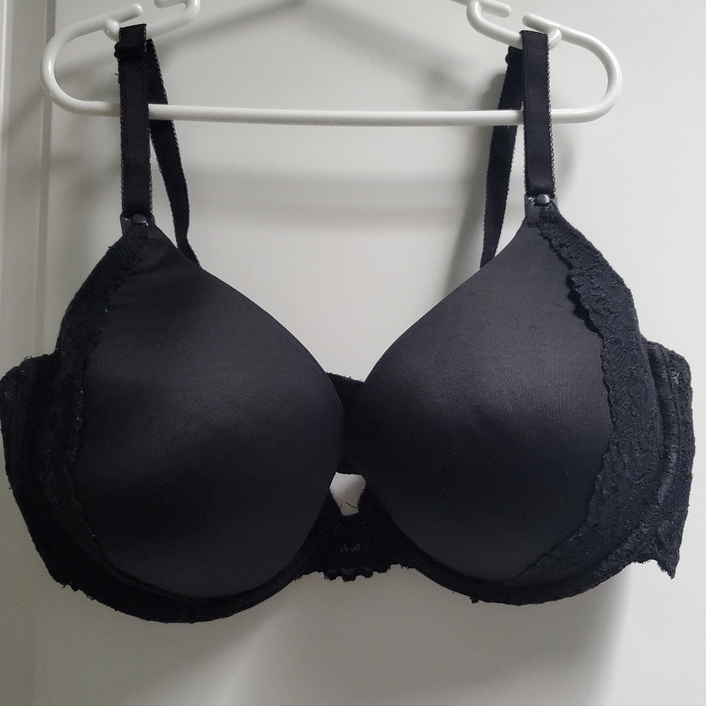 A Pea in the Pod Black Maternity Nursing  Bra 38C